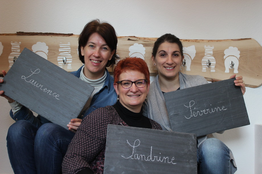 Sandrine, Séverine, Laurence